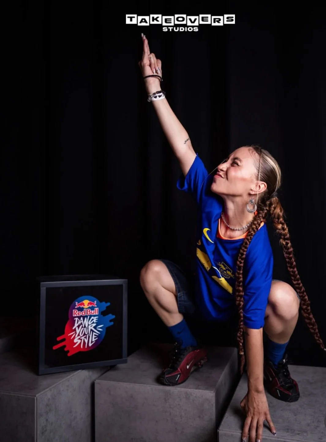 Red Bull Dance Your Style activation inside Takeovers Studios